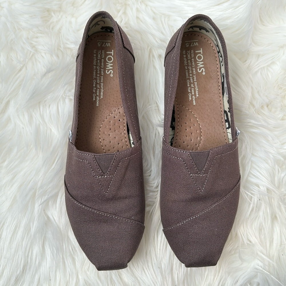 Toms Classic Slip-On Ash Vanvas